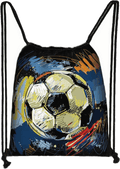 Football Crown Drawstring Bag