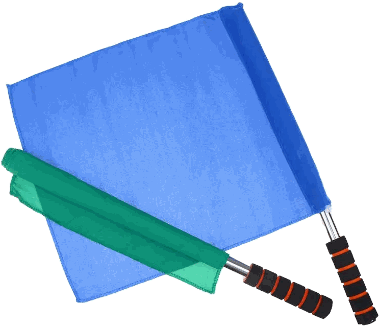 Professional Referee Linesman Flag
