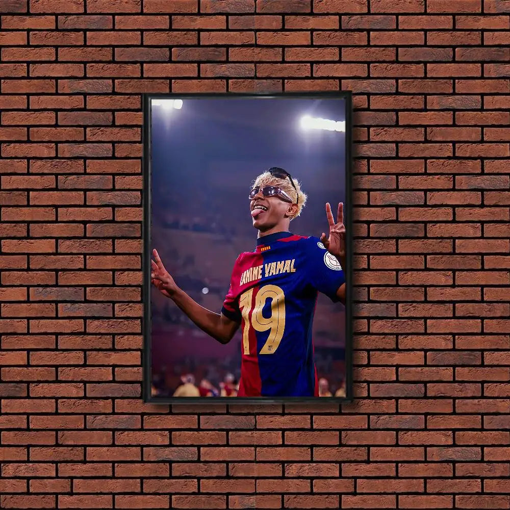 Lamine Yamal & Harry Kane Poster