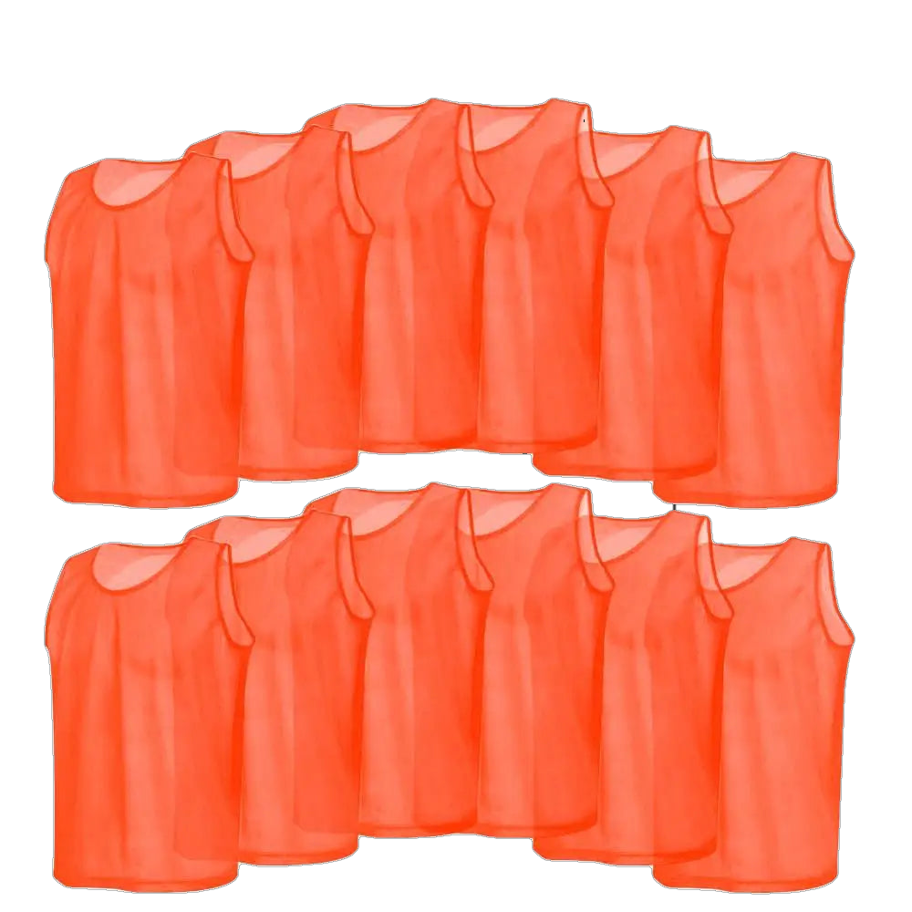 Plain Football Training Bibs – Team Practice Vests