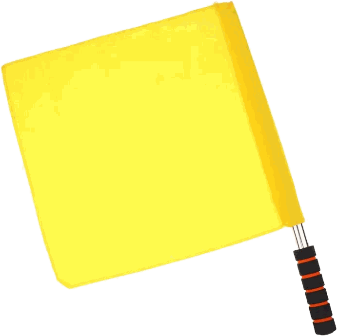 Professional Referee Linesman Flag