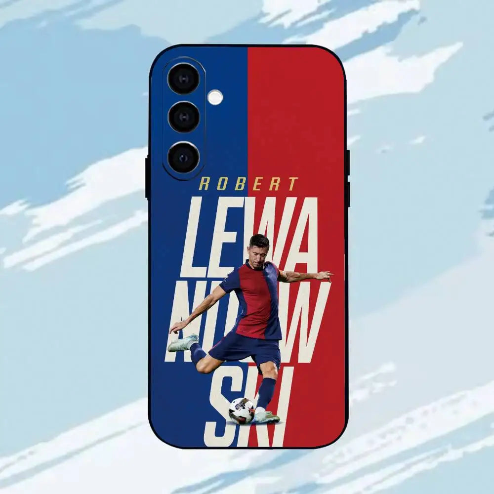 Robert Lewandowski Black Samsung Galaxy Case