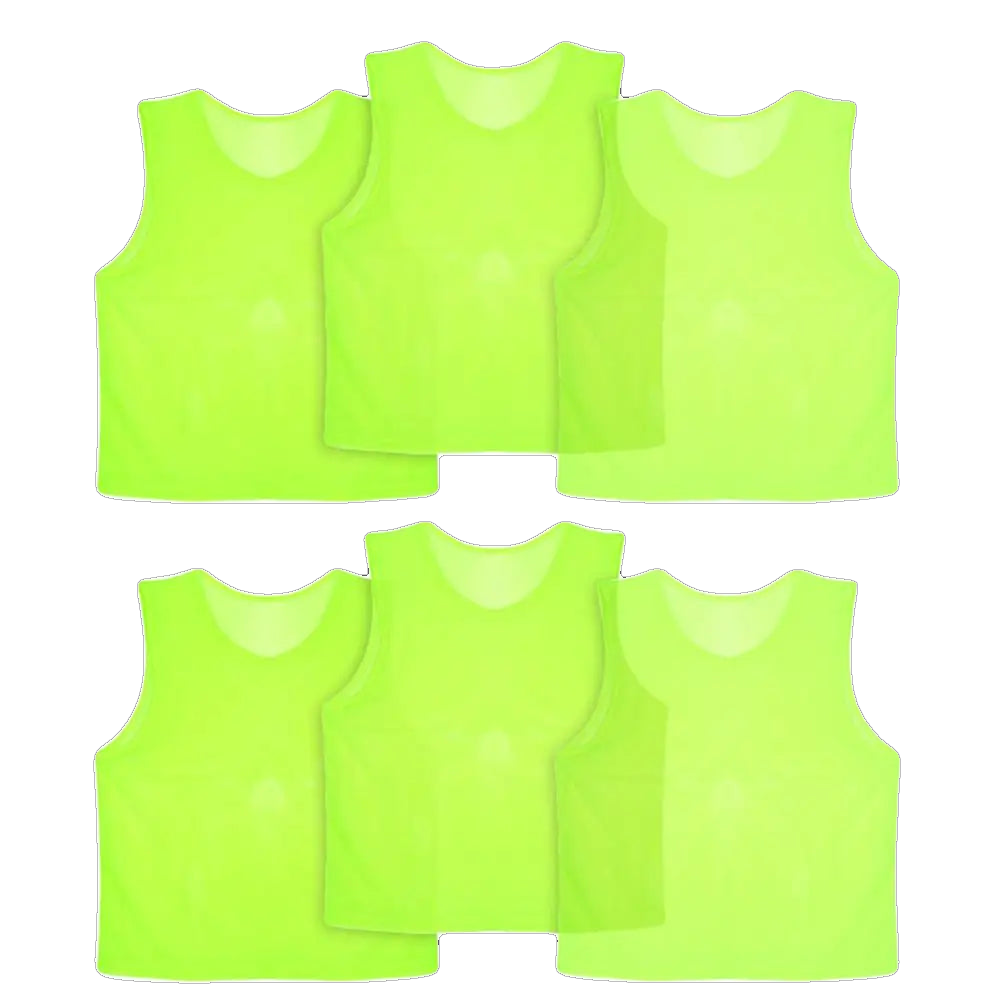 Plain Football Training Bibs – Team Practice Vests