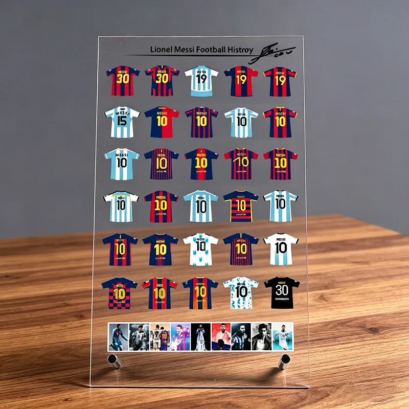 Football Collectible Jersey Display