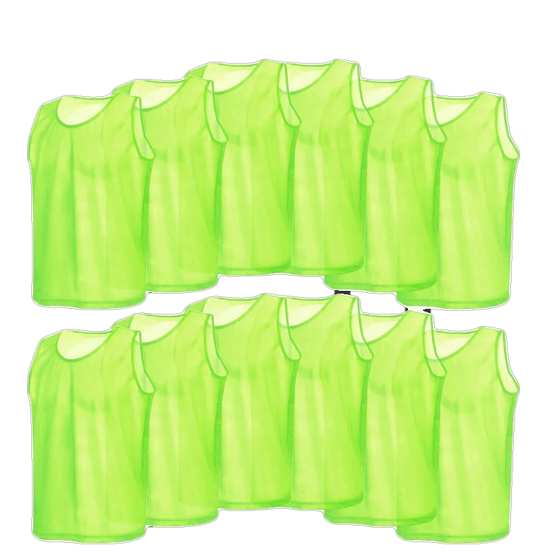 Plain Football Training Bibs – Team Practice Vests