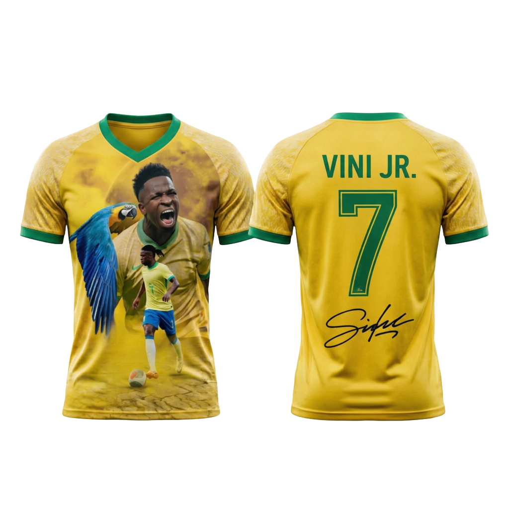 Vinícius Jr Brazil Football Fan T-Shirt