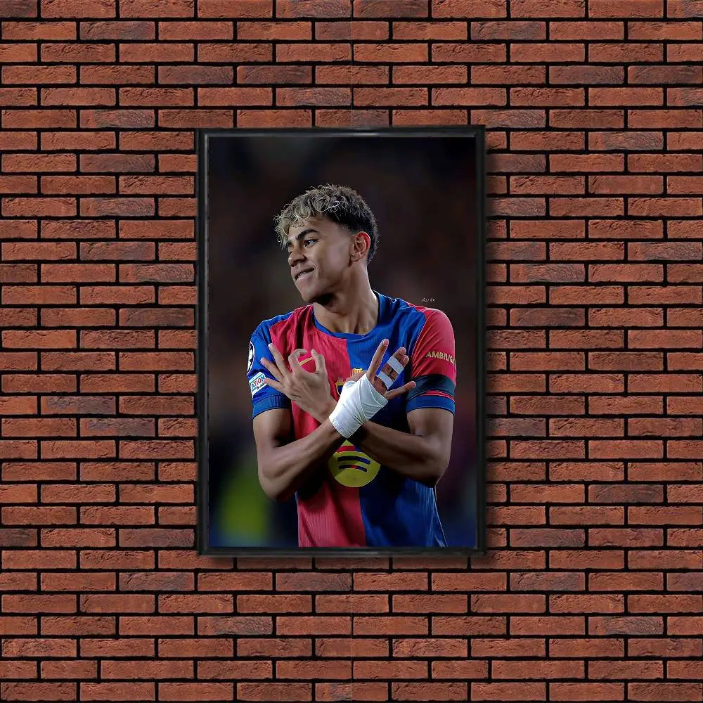 Lamine Yamal & Harry Kane Poster