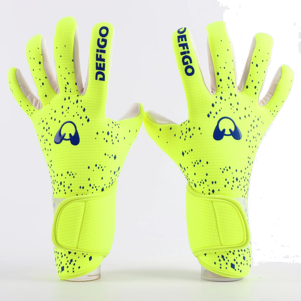 Professional Goalkeeper Gloves – Multi-Colour Latex Grip