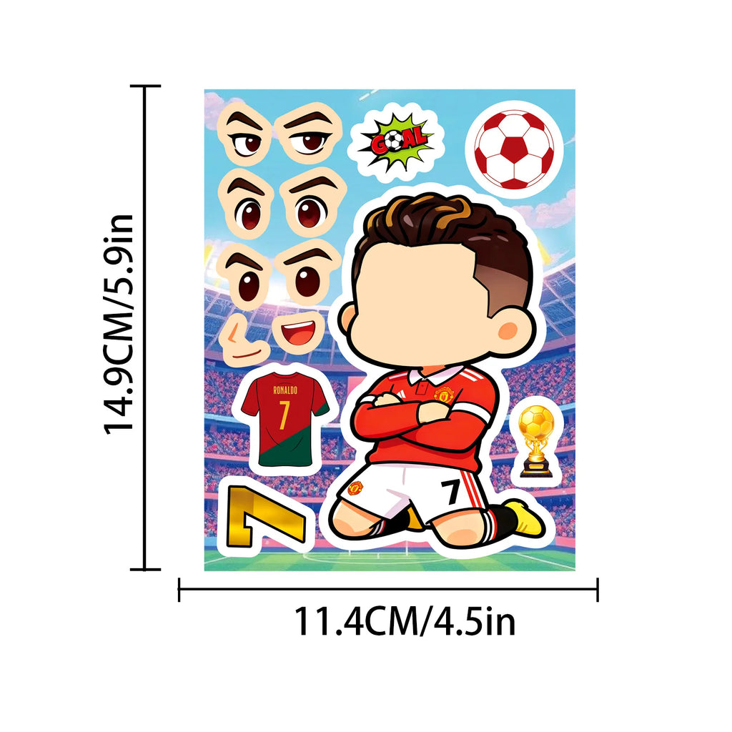 Football Player Sticker Pack