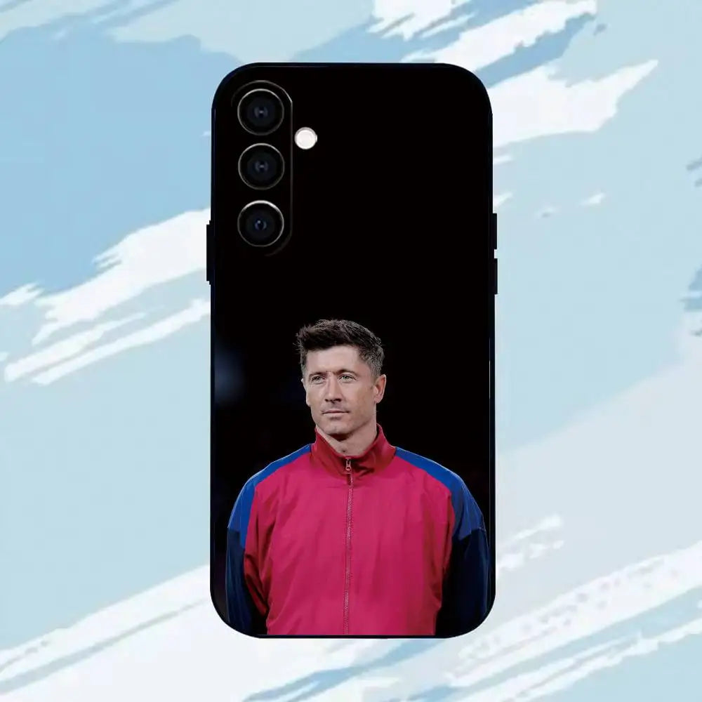 Robert Lewandowski Black Samsung Galaxy Case