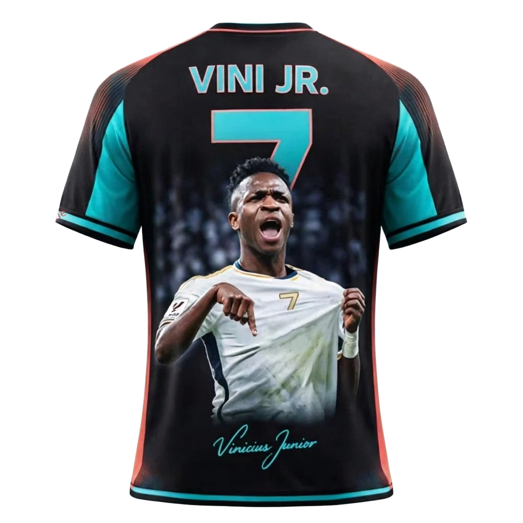 Vinícius Jr Tribute Football Fan T-Shirt