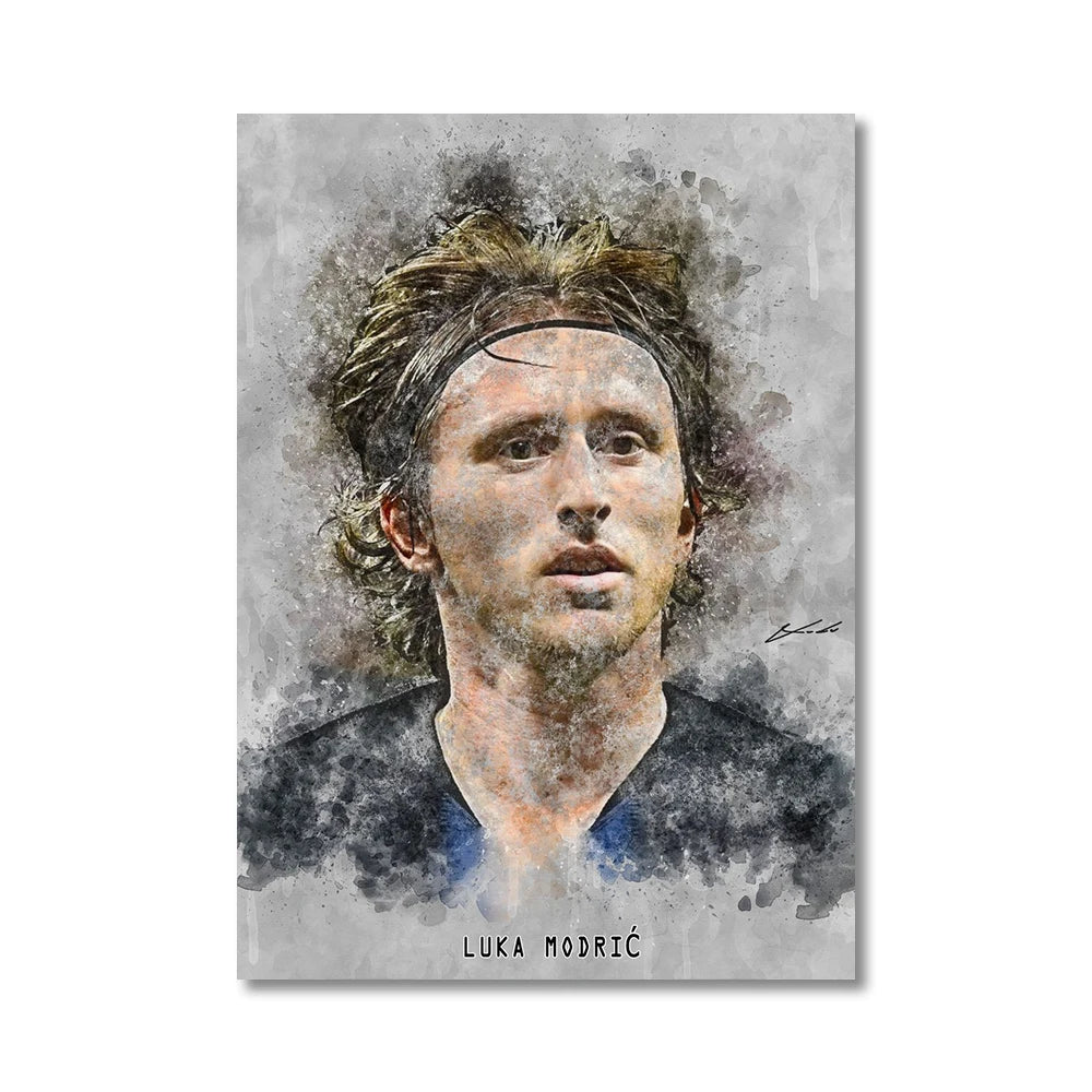 Zlatan Ibrahimović & Luka Modrić Poster