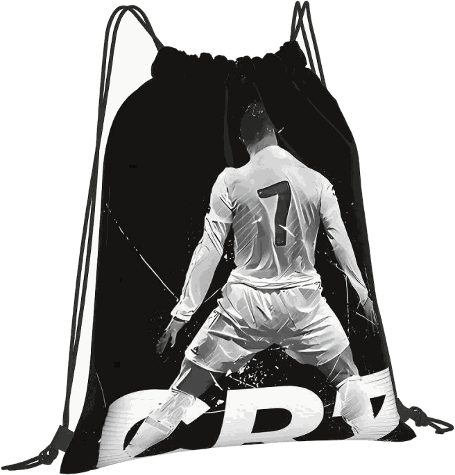 Football Drawstring Backpack