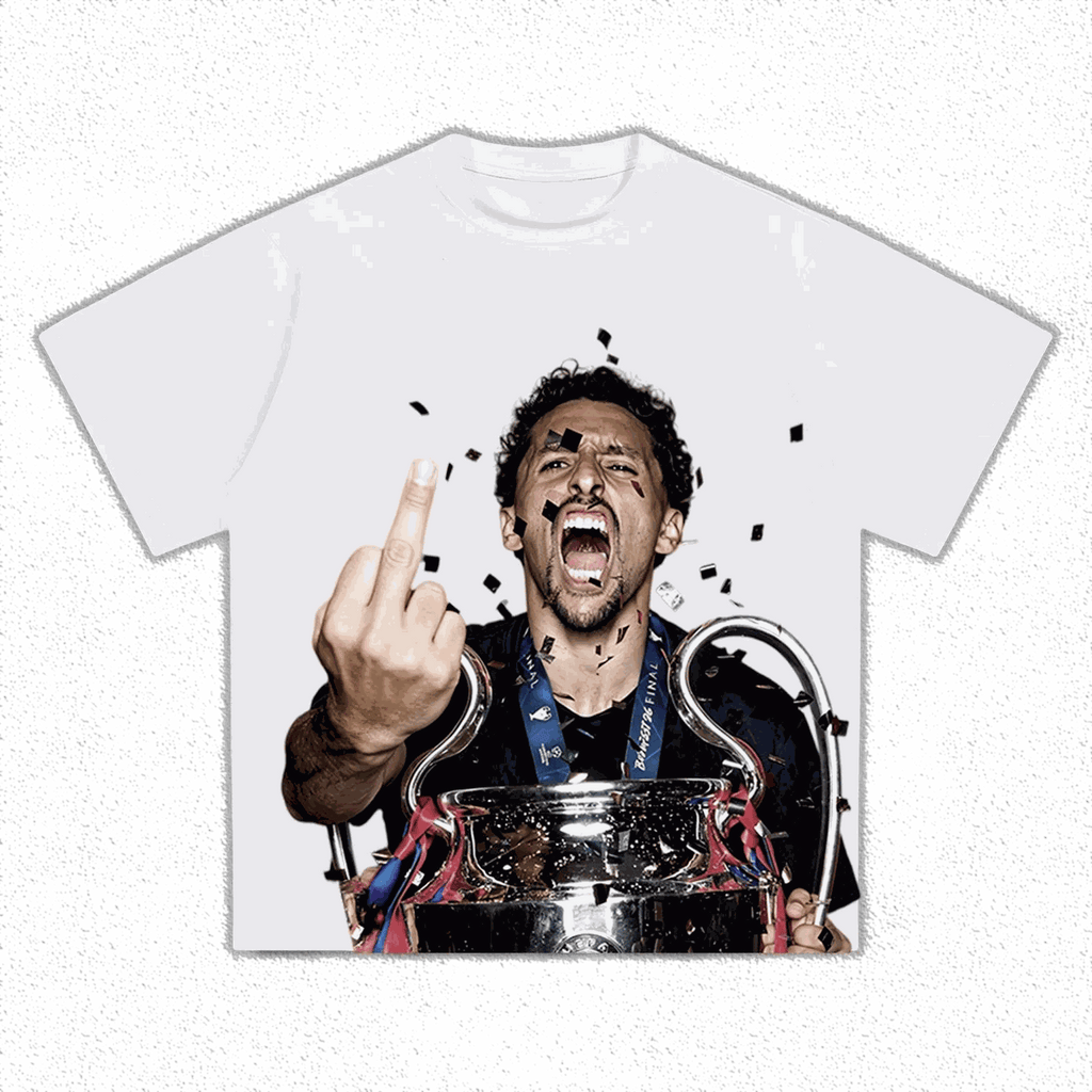 Lucas Hernández PSG Champions League 2026 Fan Celebration T-Shirt