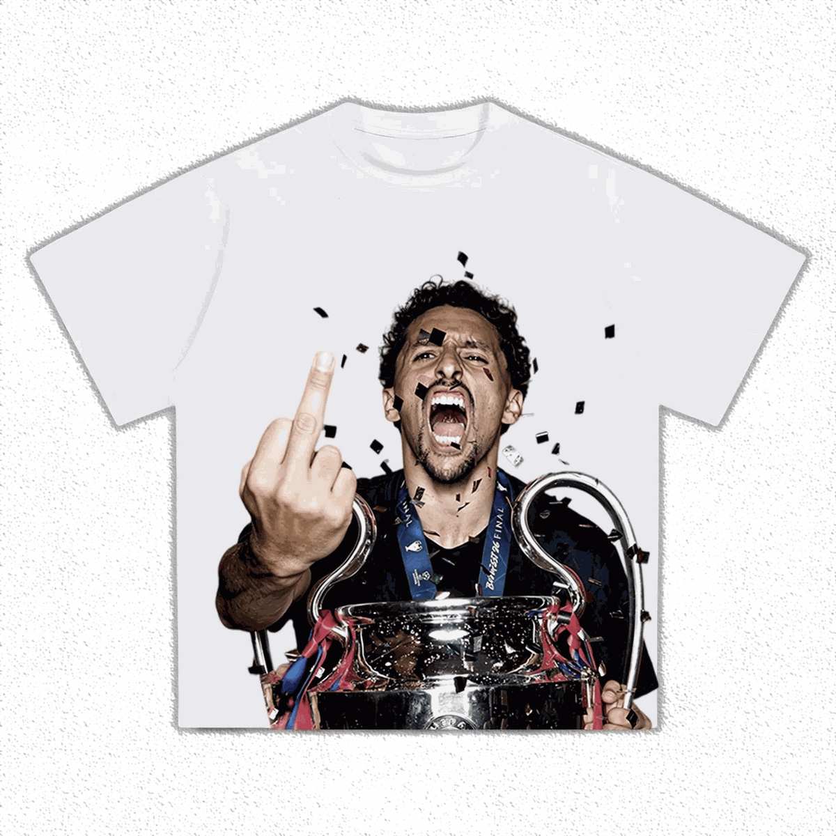Lucas Hernández PSG Champions League 2026 Fan Celebration T-Shirt