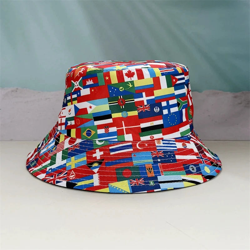 International Football Nations Flag Hat