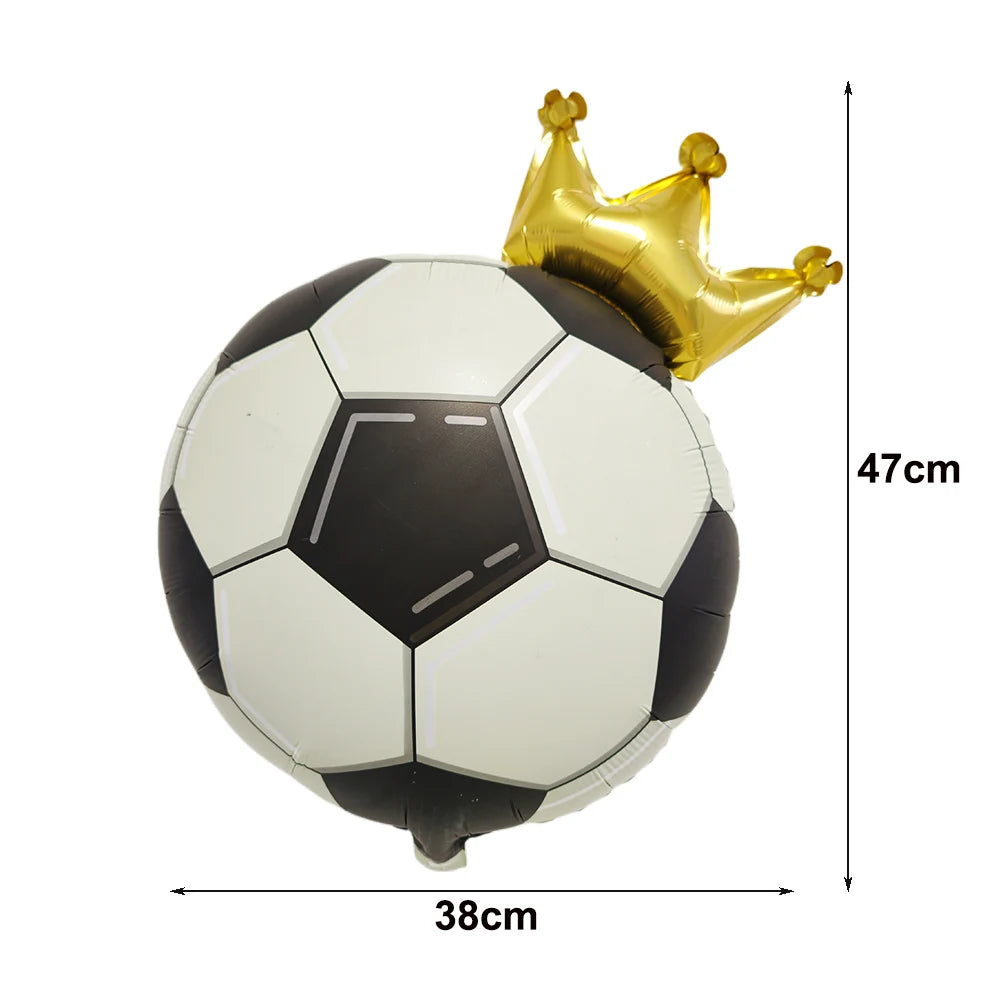Giant Standing Football Trophy Foil Balloon – Champions Cup Party Decoration (UAE)