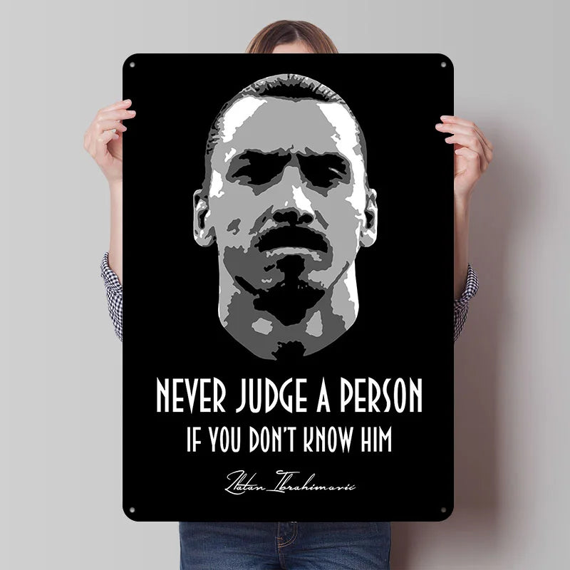 Zlatan Ibrahimović Football Legend Poster