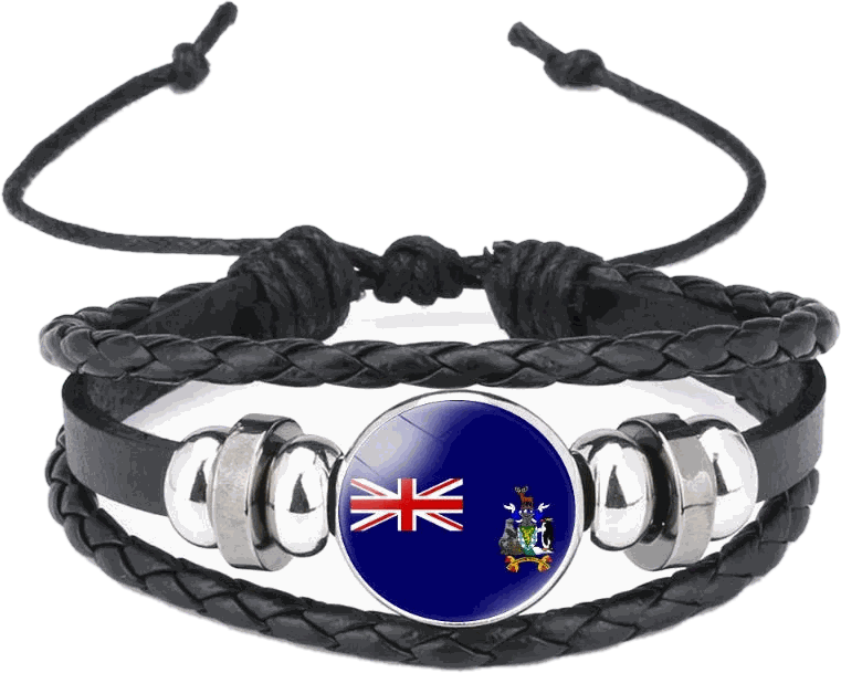 South America & World Football Country Flag Bracelets – 17 Designs