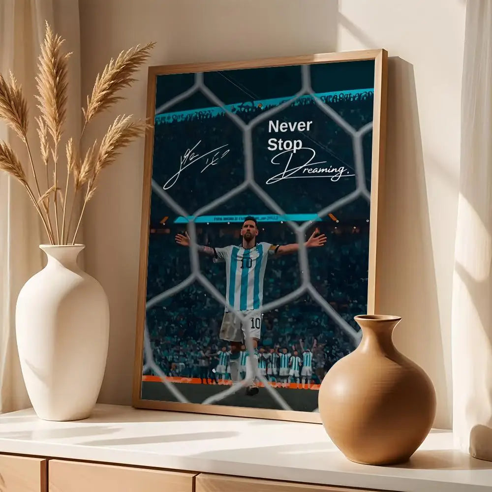 Lionel Messi Argentina Poster