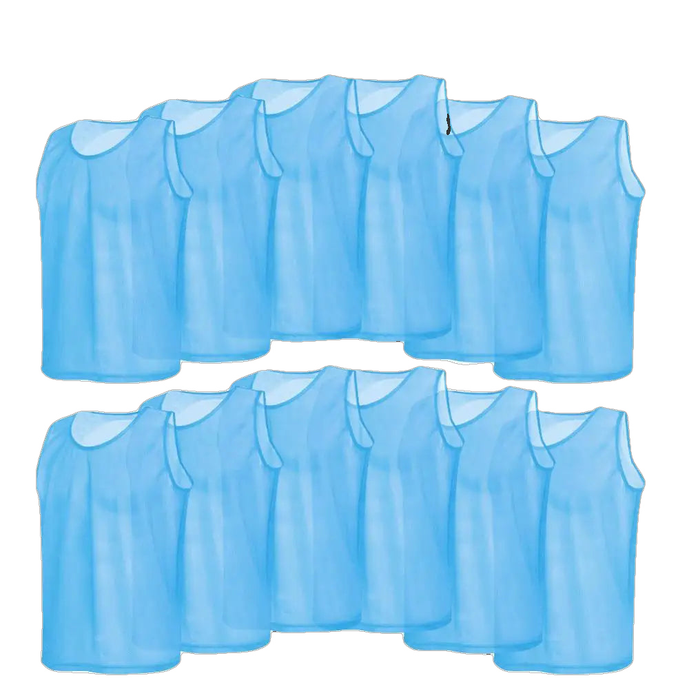 Plain Football Training Bibs – Team Practice Vests