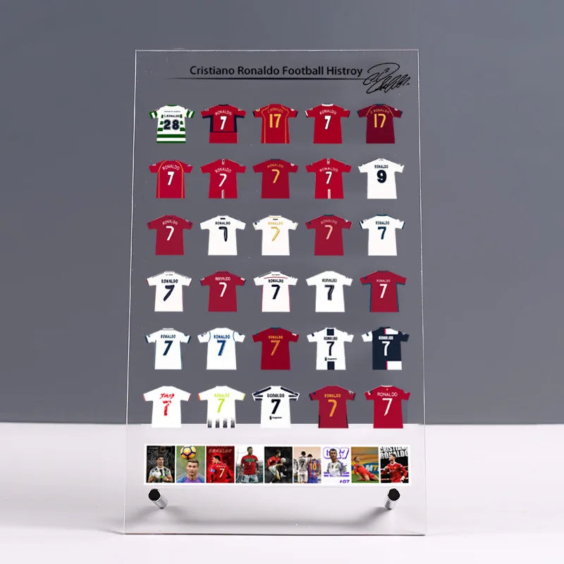 Football Collectible Jersey Display