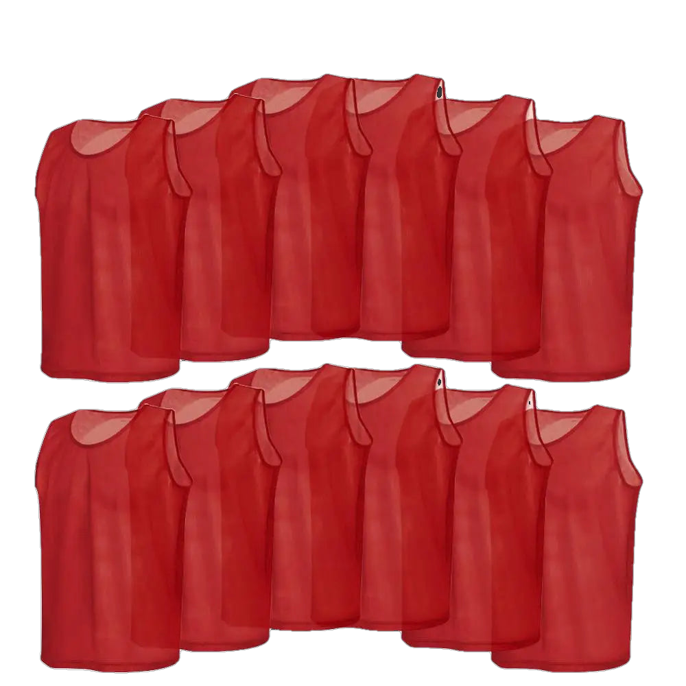 Plain Football Training Bibs – Team Practice Vests
