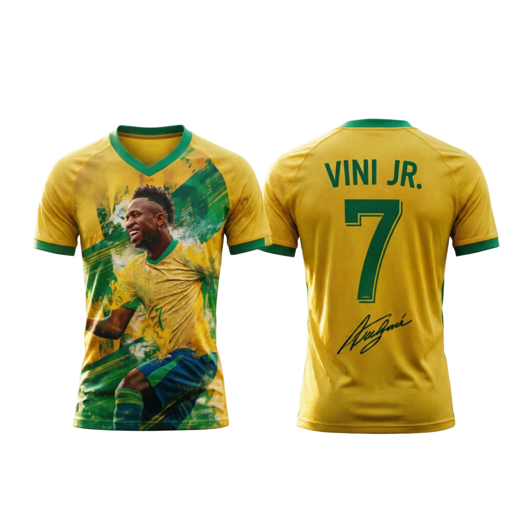 Vinícius Jr Brazil Football Fan T-Shirt