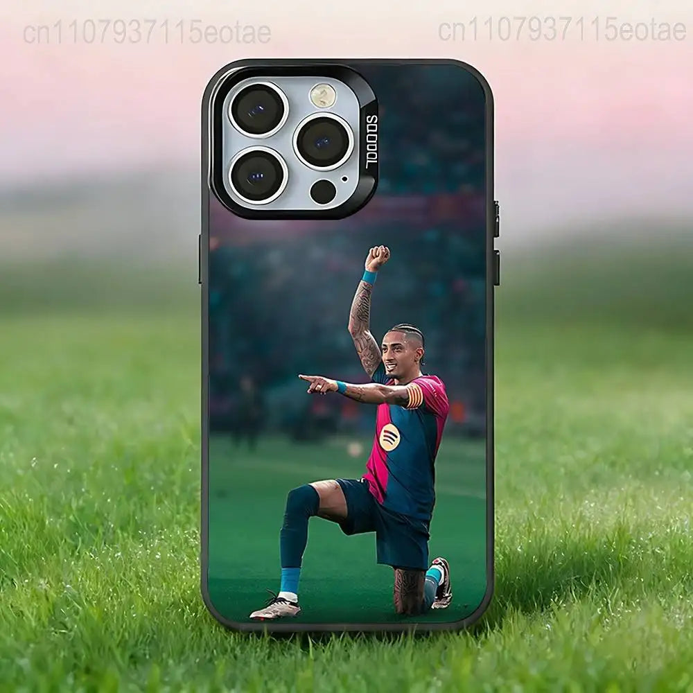 Raphinha Brazil Black iPhone Case