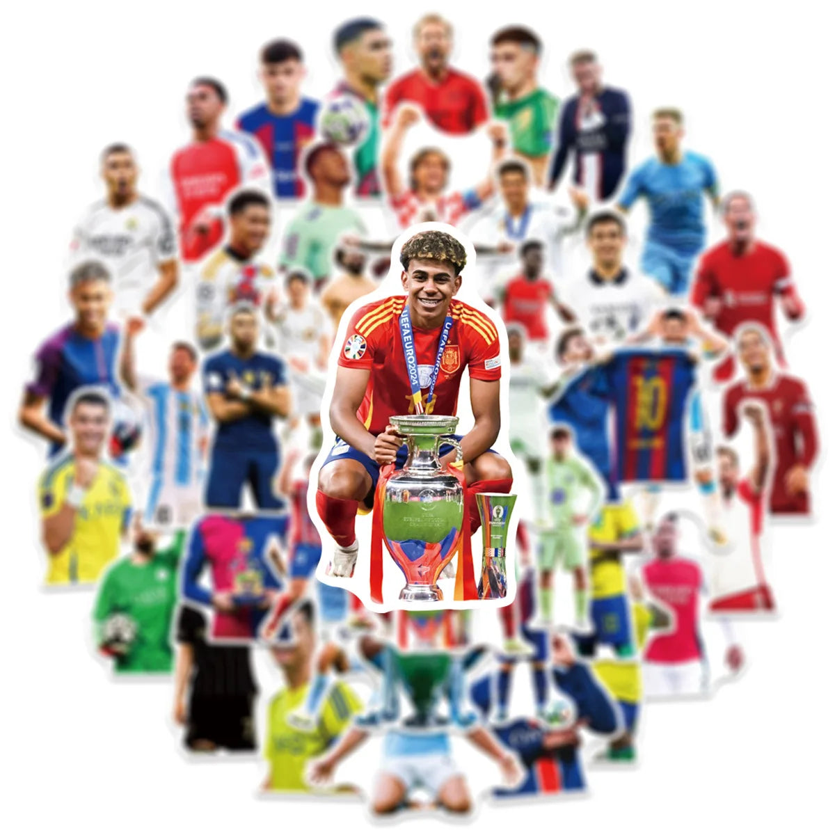 Football Legends Sticker Pack – Players, Teams & Football Icons