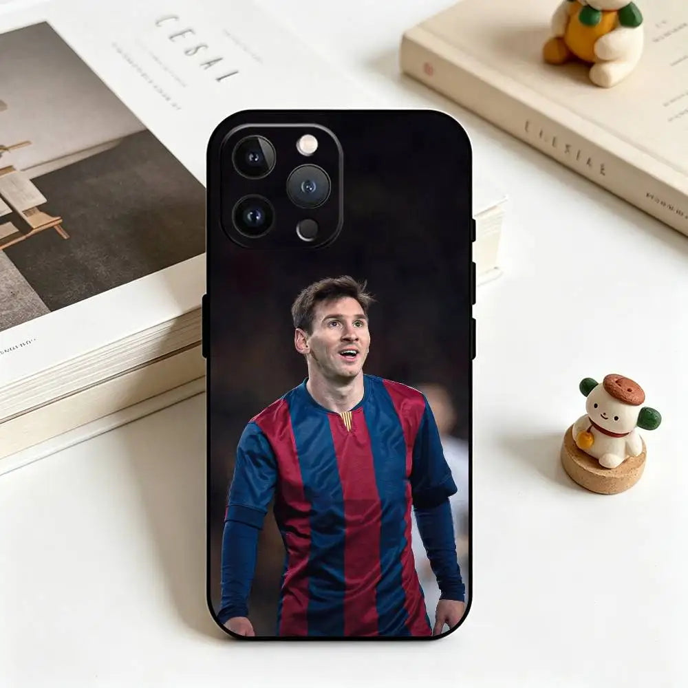 Lionel Messi Black iPhone Case