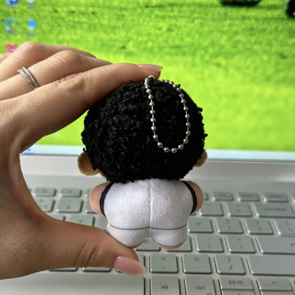 Football Stars Mini Plush Toys – Messi, Ronaldo, Haaland, Bellingham & Yamal
