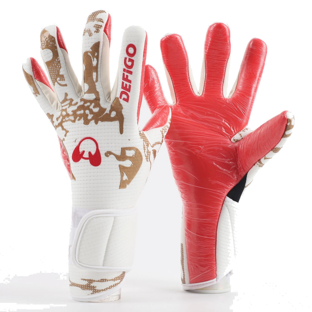 Professional Goalkeeper Gloves – Multi-Colour Latex Grip