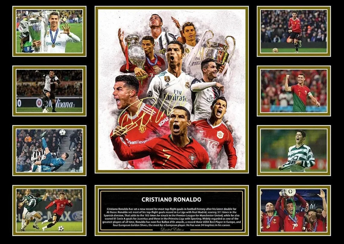 Kids Lionel Messi Football Poster