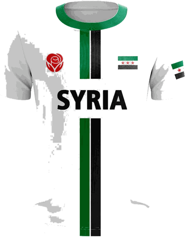 Syria Flag Football Jersey