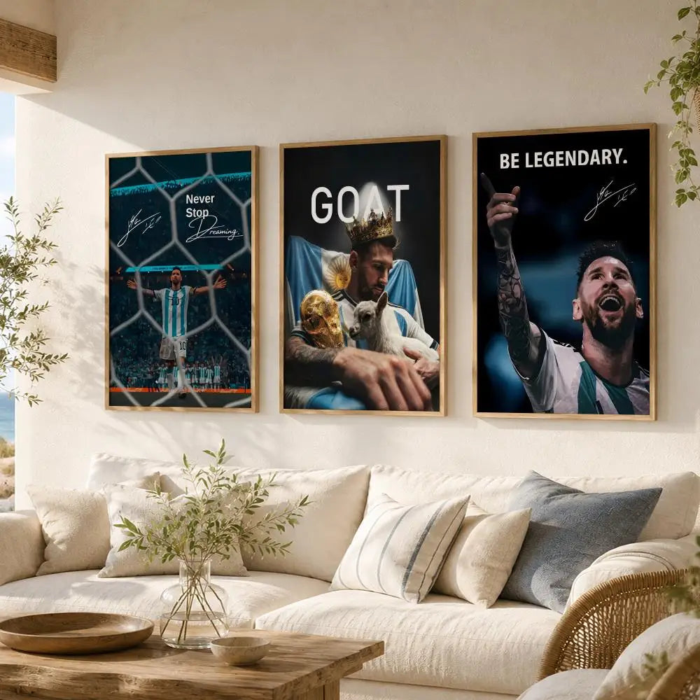 Lionel Messi Argentina Poster