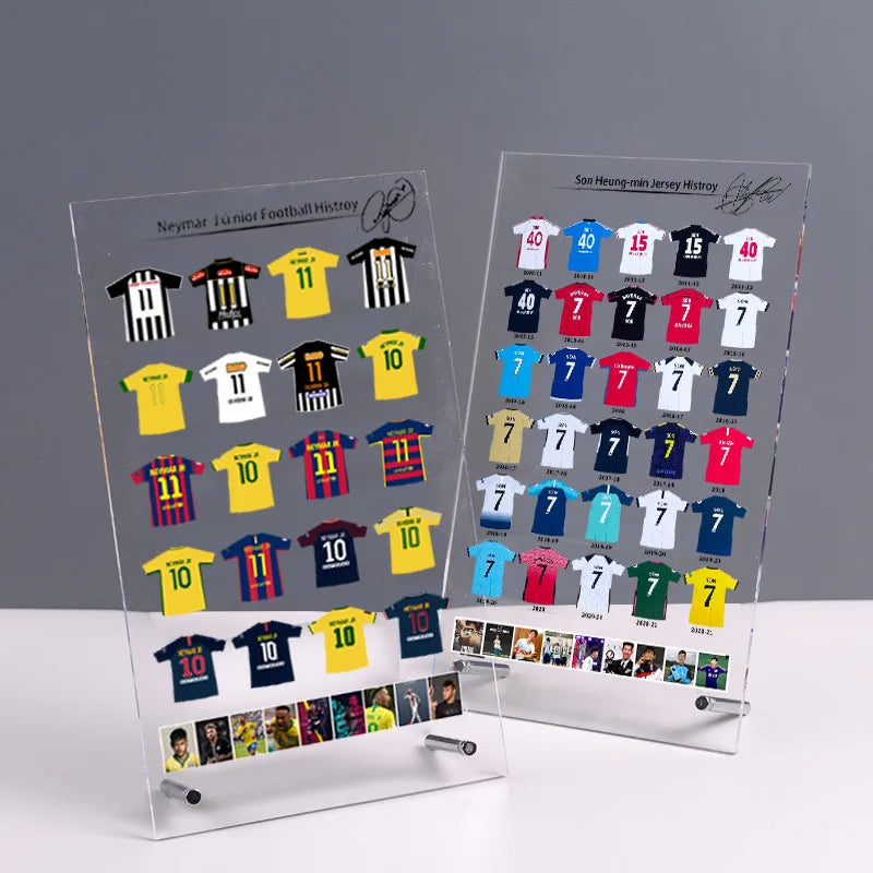 Football Collectible Jersey Display
