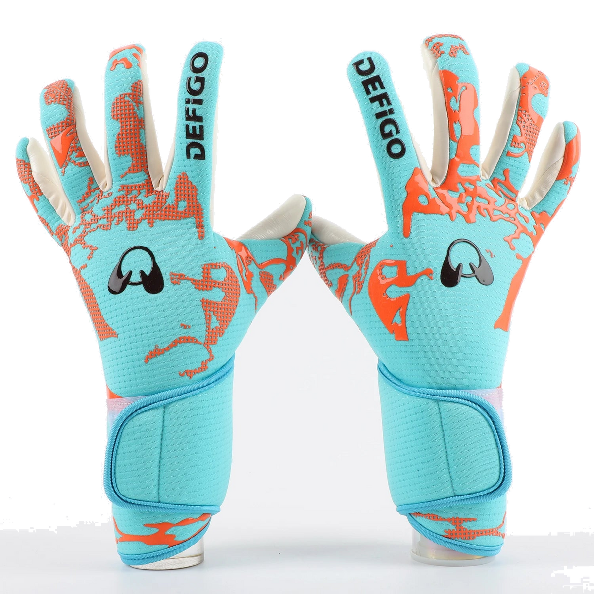 Professional Goalkeeper Gloves – Multi-Colour Latex Grip