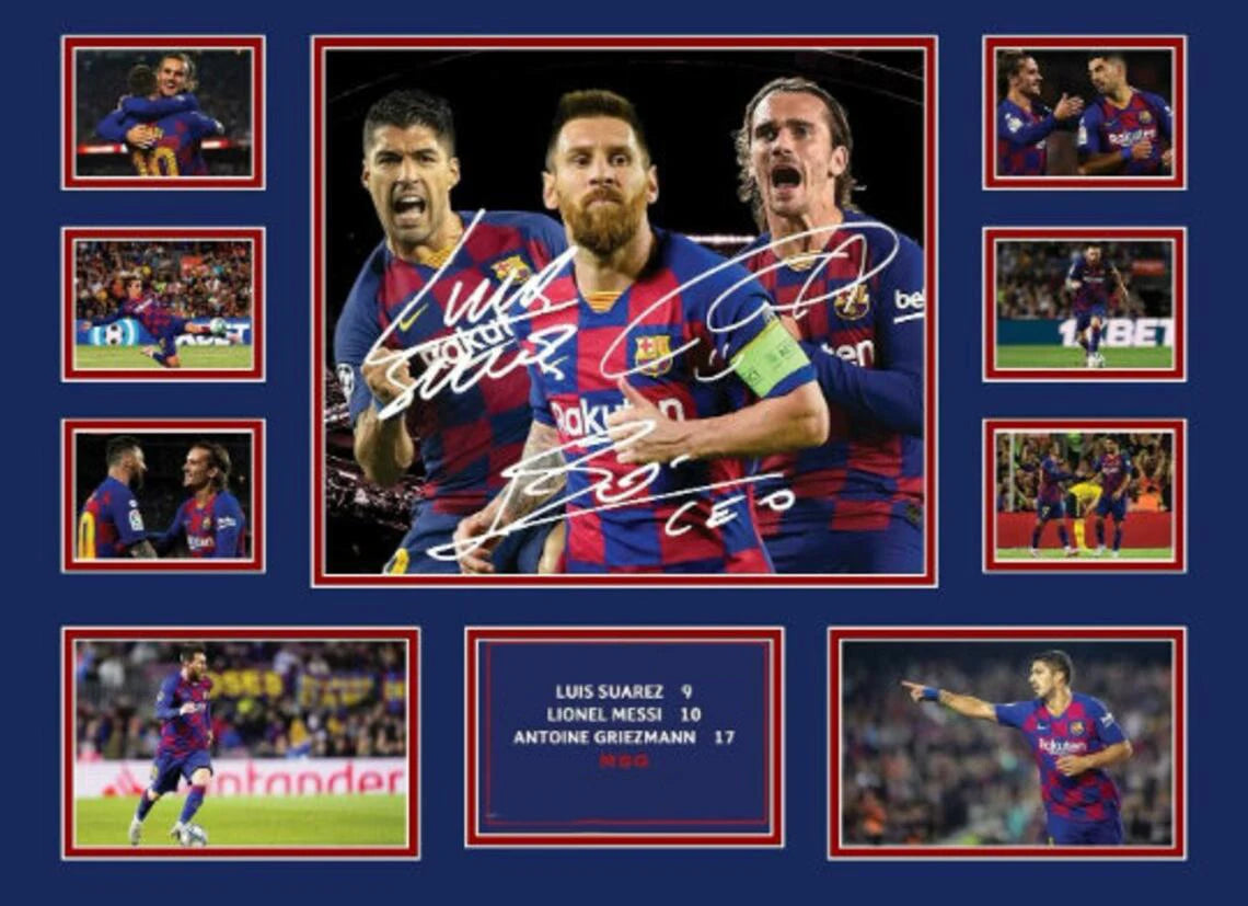 Kids Lionel Messi Football Poster
