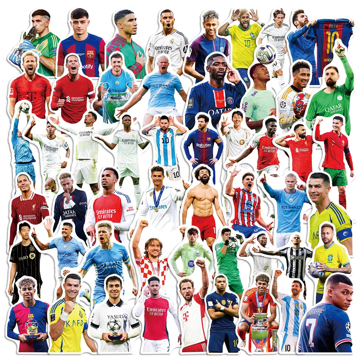 Football Legends Sticker Pack – Players, Teams & Football Icons