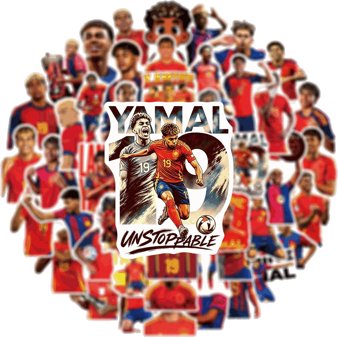 Football Stars Sticker Pack