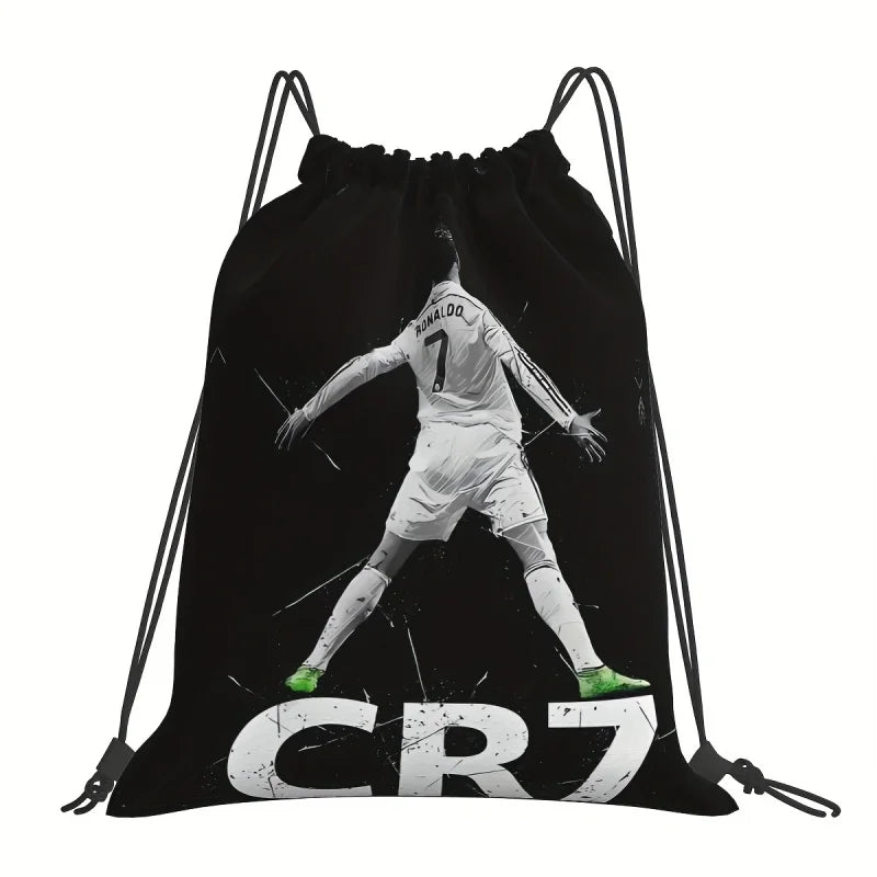 Football Drawstring Backpack