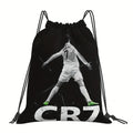 Football Drawstring Backpack