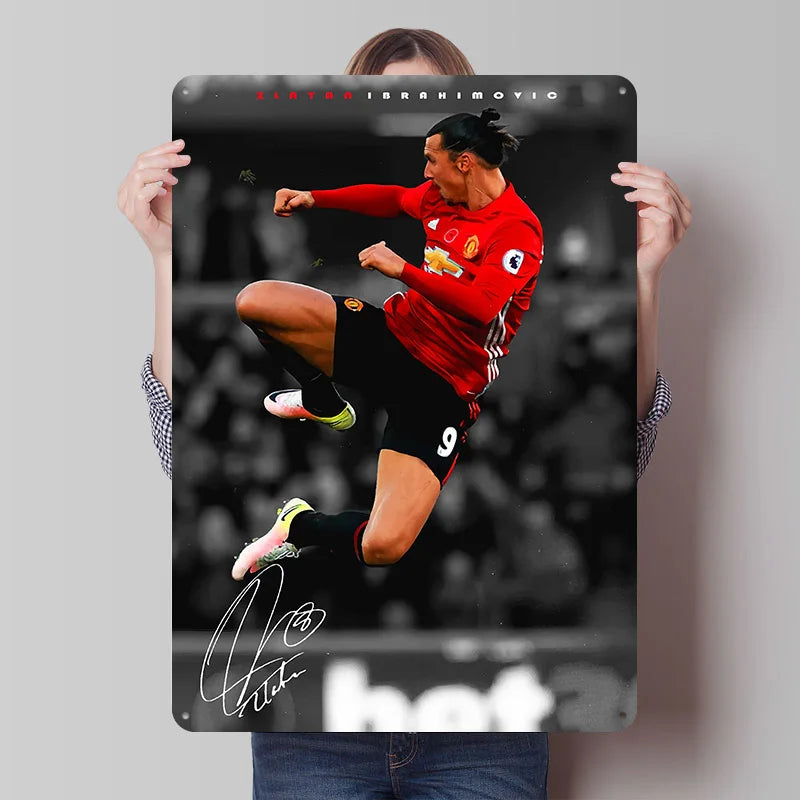 Zlatan Ibrahimović Football Legend Poster
