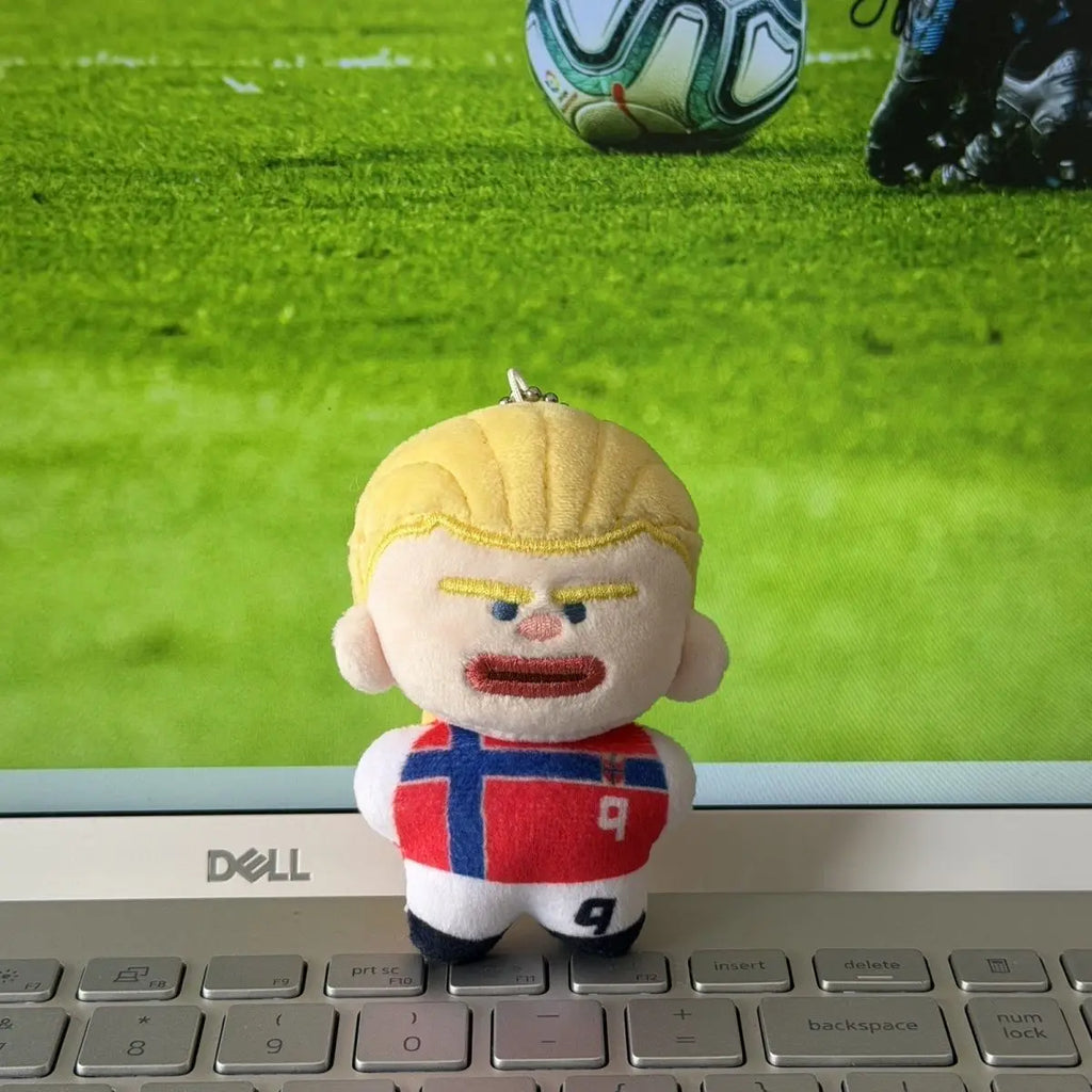 Football Stars Mini Plush Toys – Messi, Ronaldo, Haaland, Bellingham & Yamal