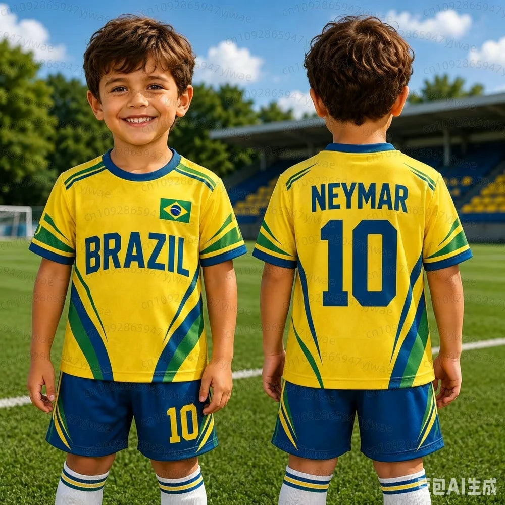 Kids Neymar Jr. Brazil Football Set
