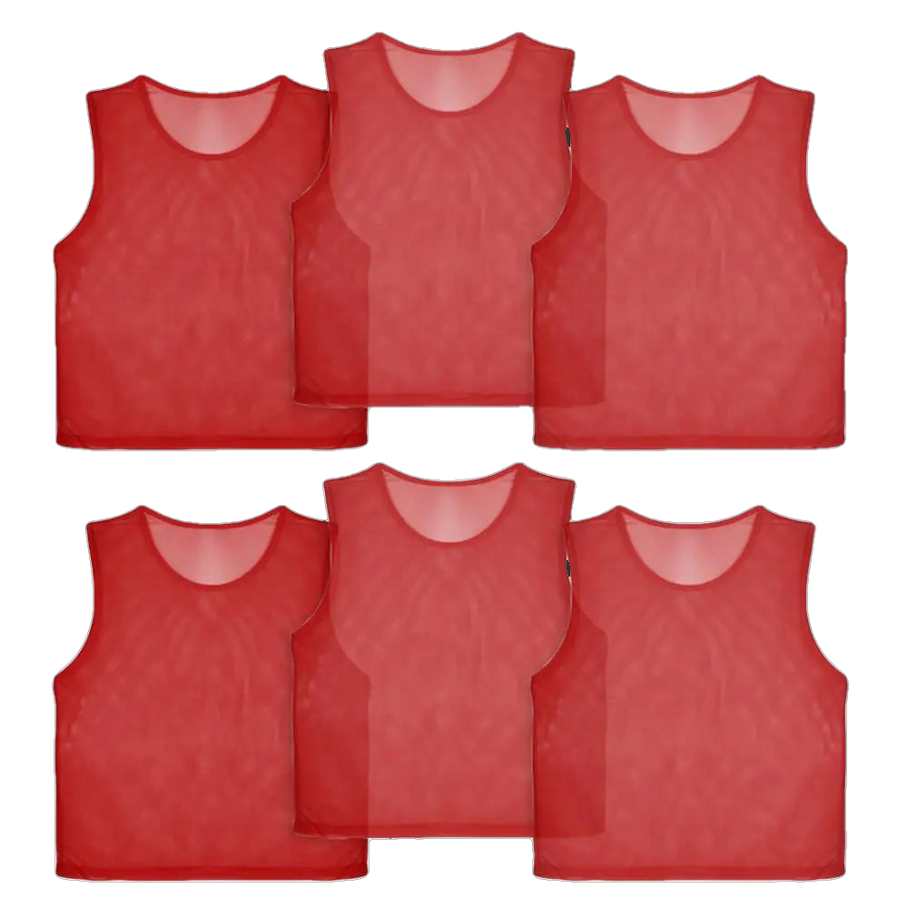 Plain Football Training Bibs – Team Practice Vests