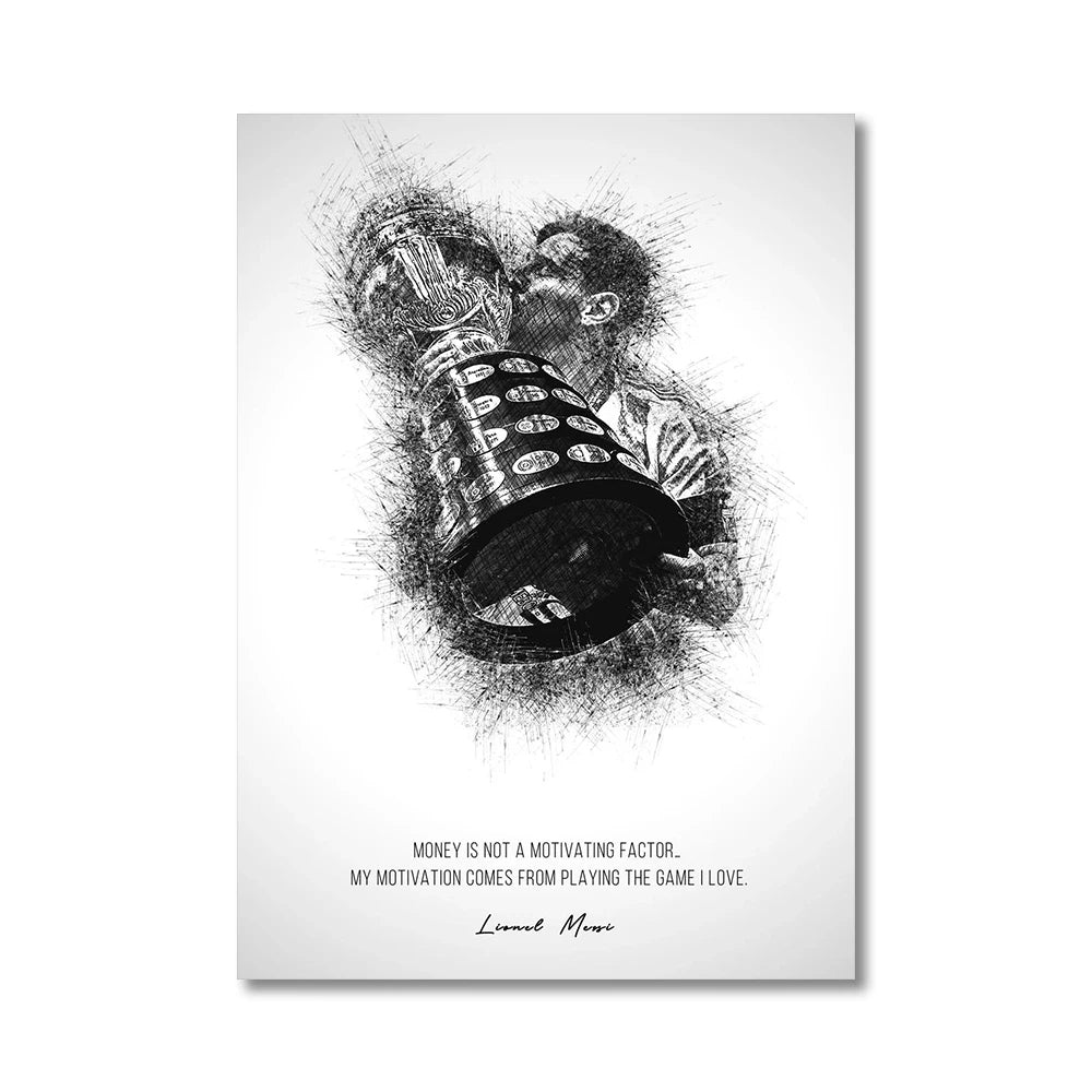 Zlatan Ibrahimović & Luka Modrić Poster