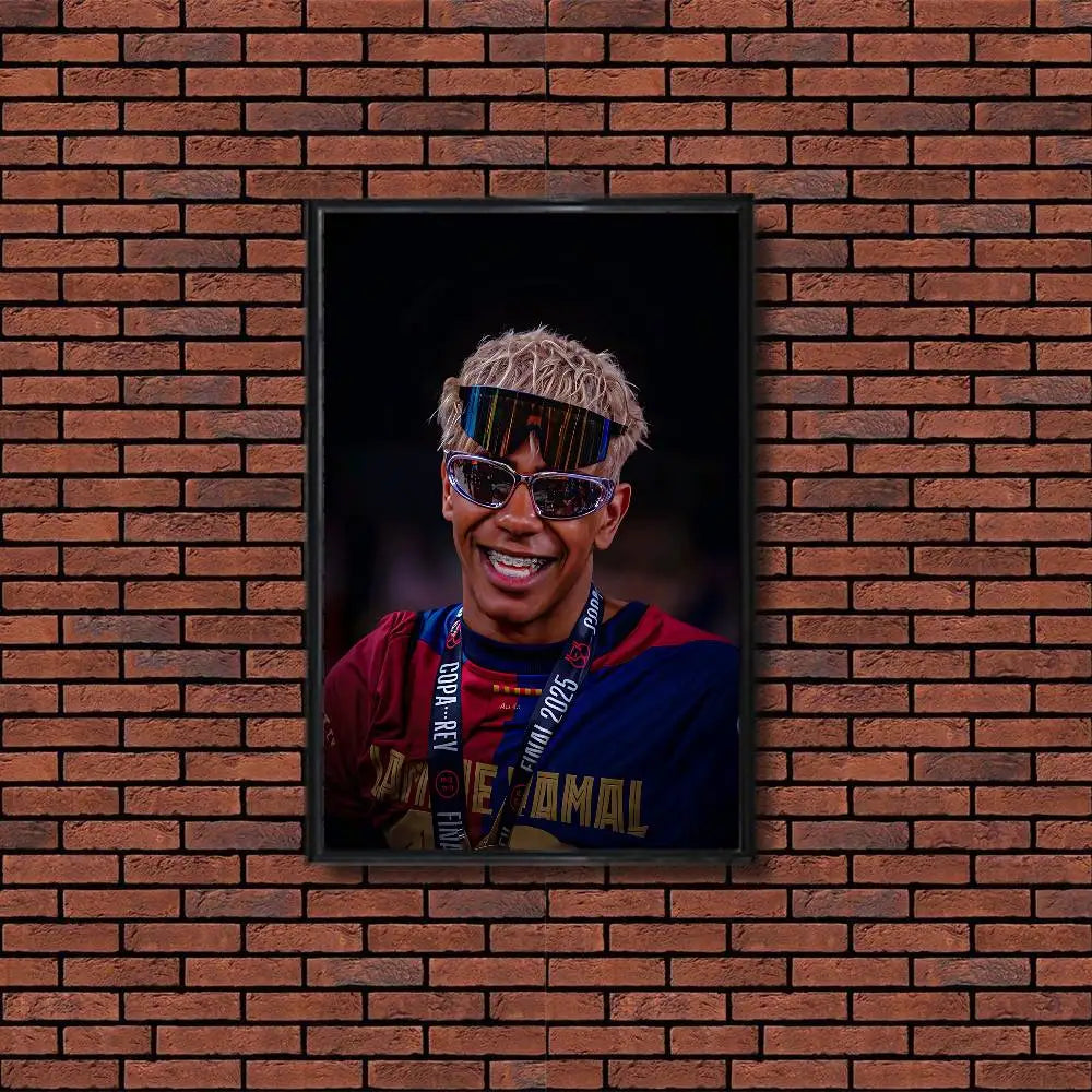 Lamine Yamal & Harry Kane Poster
