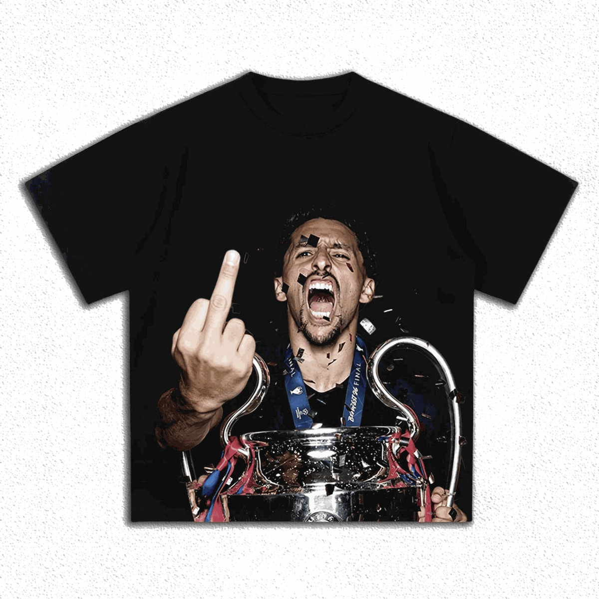 Lucas Hernández PSG Champions League 2026 Fan Celebration T-Shirt